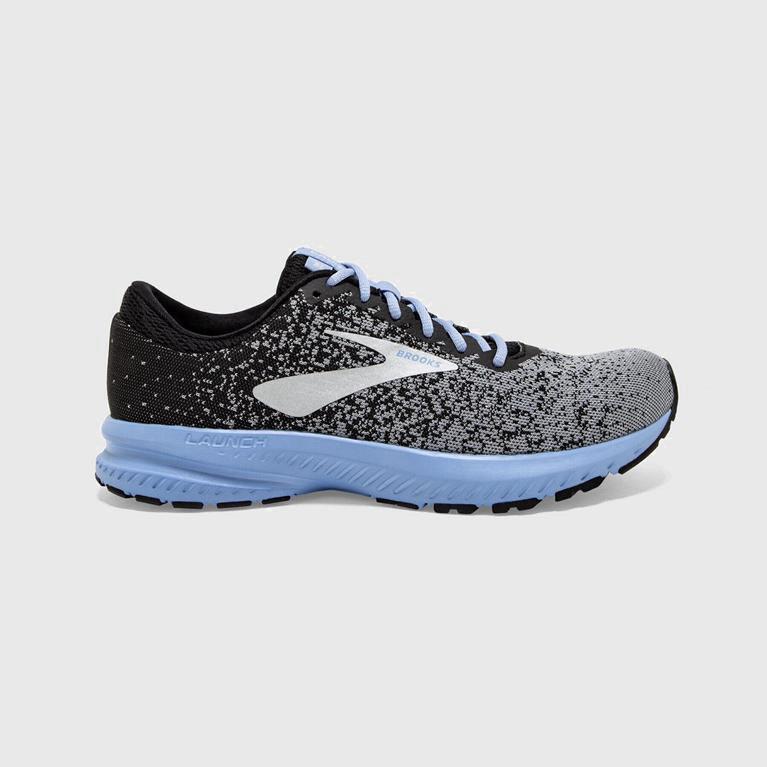 Brooks Launch 6 Israel - Women's Road Running Shoes - Grey (64892-ZEAY)